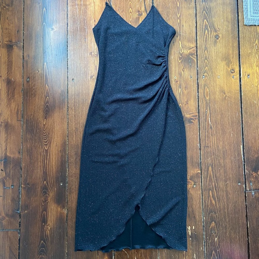 Younique Little Black Dress, Shimmer NYE szS, NWOT